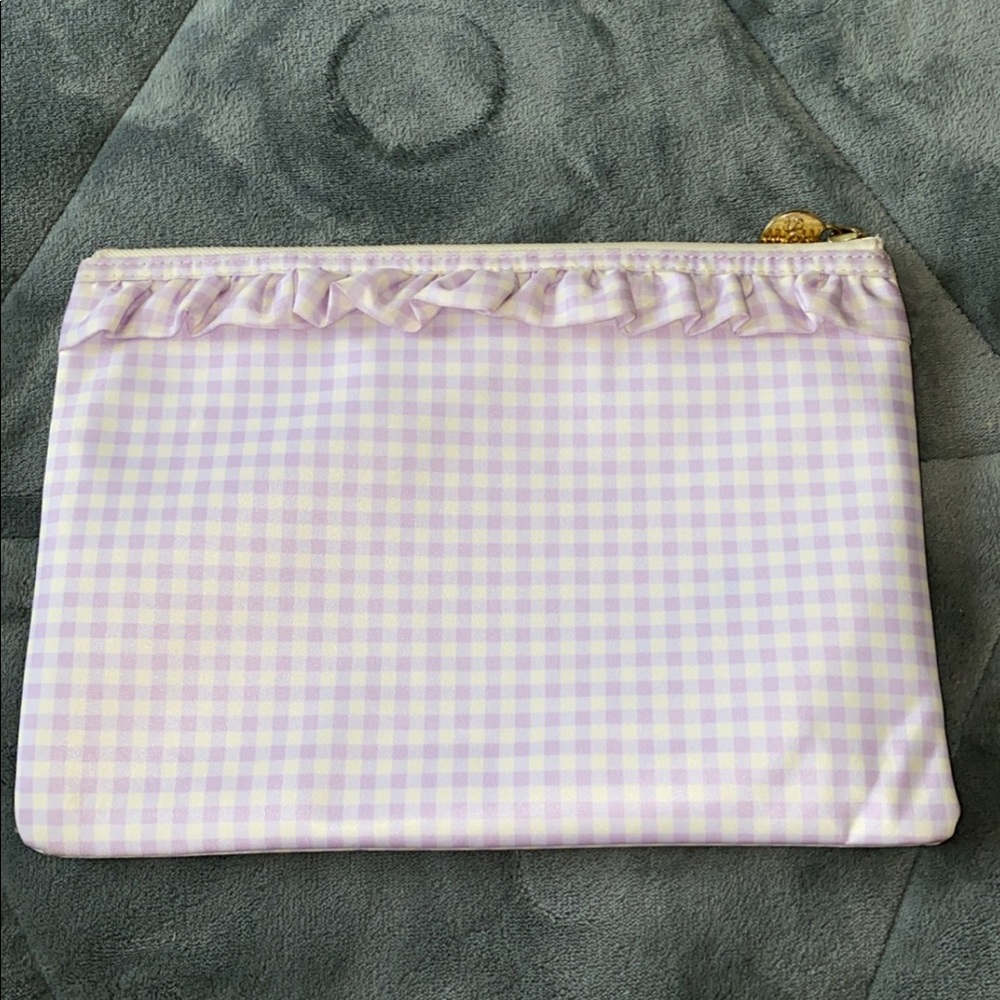 Stoney Clover Lane Pastel Picnic Lavender Flat Pouch